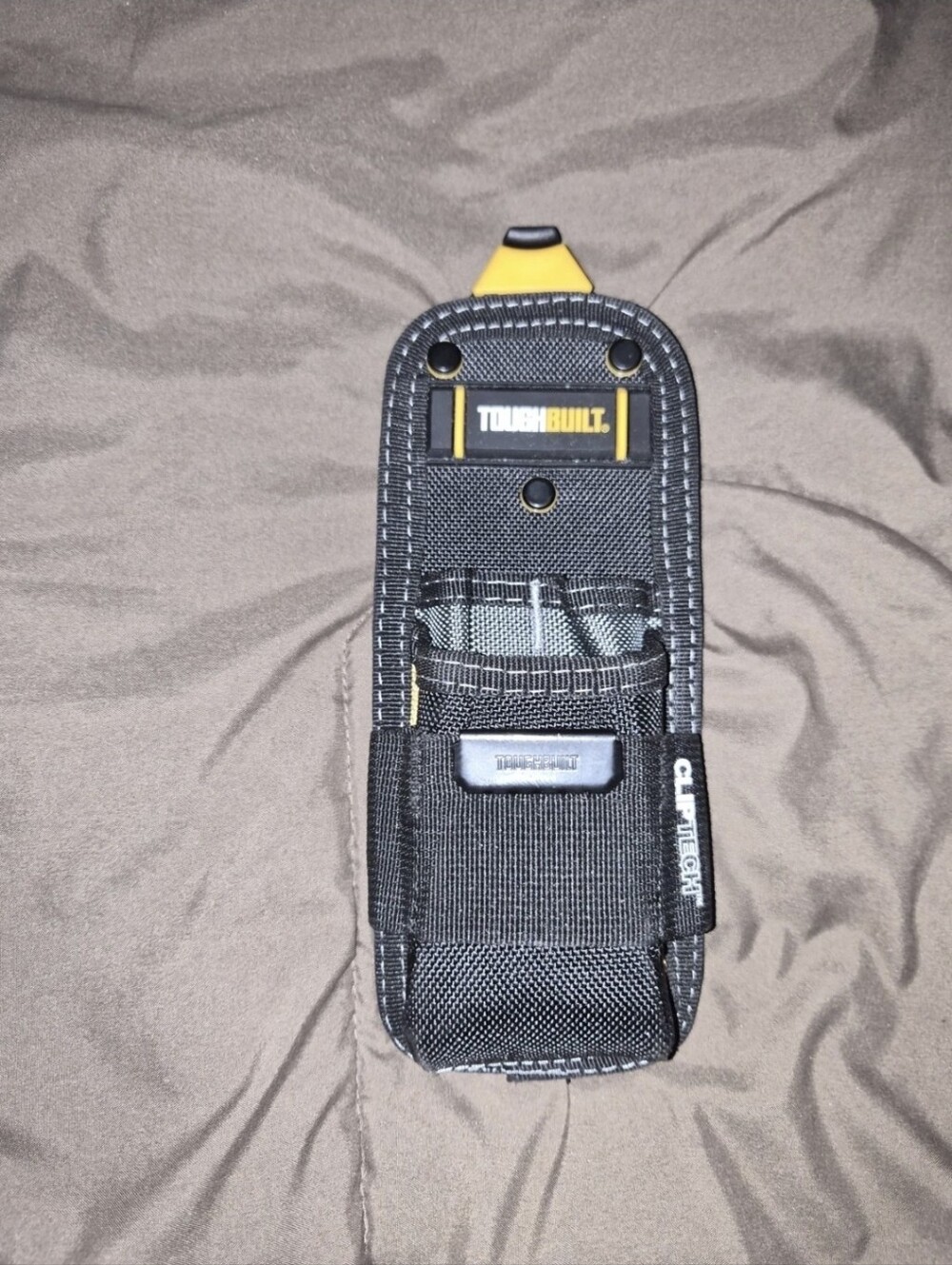 Black and Yellow Multi-Tool/Flashlight Pouch